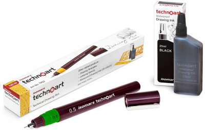 

Isomars Technical Drawing 0.5 Fineliner Pen(Pack of 2)
