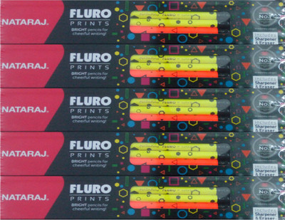 

NATARAJ 7100 Pencil(Set of 10, Multicolor)