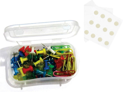 

Imprint Plastic, Steel Pins(Set Of 109, Multicolor)