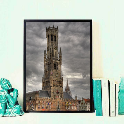 

Belfry of Bruges Poster Fine Art Print(18 inch X 12 inch)