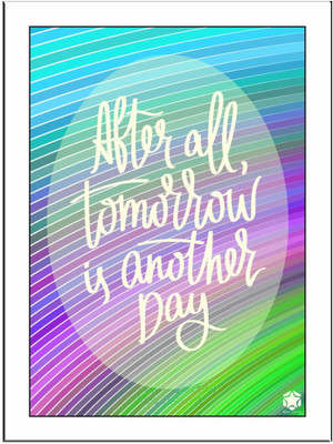 

After All Tomorrow Paper Print(11.69 inch X 8.27 inch, Framed)