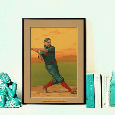 

baseball player BESCHER Fine Art Print(16 inch X 12 inch)