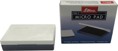 

Shiny SM-1 Finger and Thumb Print Ink Pad Stamp Pad(8 x 5 x 2 cm, Black)