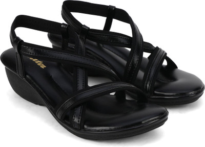 

Bata Women Black Wedges