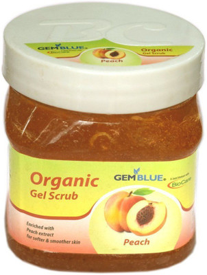 

Biocare GEMBLUE "PEACH" Organic Gel eriched with peach extract for softer & smoother skin Scrub(500 ml)