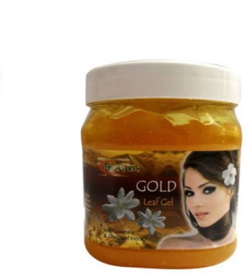 BIOCARE Gold Leaf Gel with jasmine & gold leaf extract Scrub(500 ml)