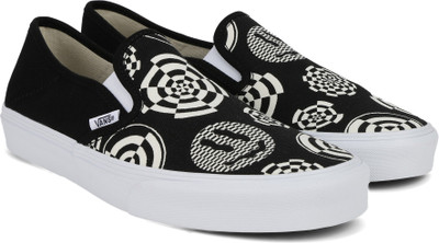 

Vans Canvas Shoes For Men(Black, White, (wade goodall) black