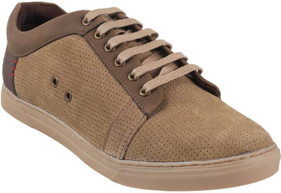 

Mochi Awesome Sneakers For Men(Beige, 20;beige