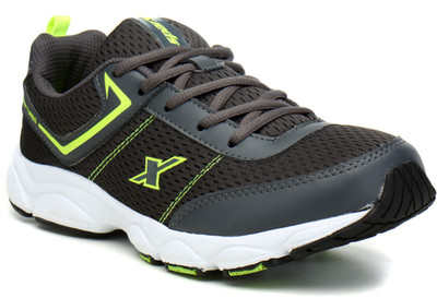 

Sparx SM-349 Running Shoes For Men(Grey, Green, Dark grey flourscent green