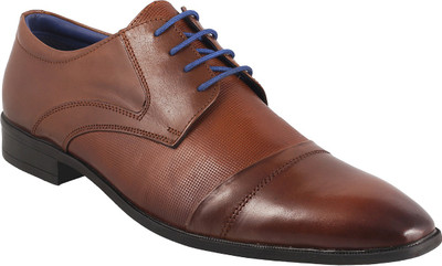 

Mochi Awesome Lace Up For Men(Brown, 23;tan