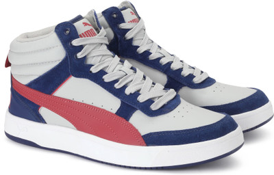 

Puma Rebound Street v2 Sneakers For Men(Red, Blue, Grey, Gray violet-toreador