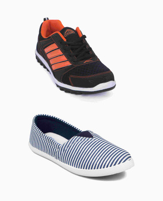 

Asian Women's Combo Pack of 2 sports and casual shoes Casuals For Women(Multicolor