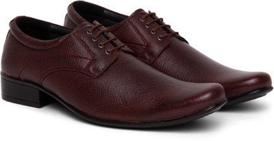 

WildHorn BLACK 100% GENUINE LEATHER FORMAL SHOES FOR MEN Derby For Men(Brown