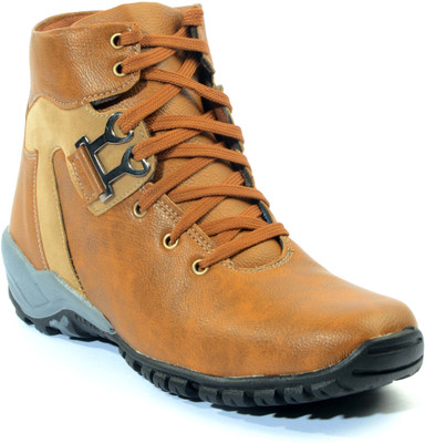 

Aadi MEN"S BROWN CASUAL BOOTS Outdoors For Men(Brown, Tan