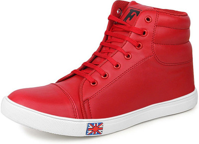 

U2 Sneakers Men's Red Casual Shoes Sneakers For Men(Red