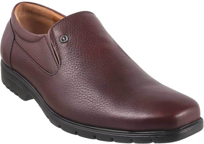 

J.Fontini Awesome Slip On For Men(Maroon, 44;maroon