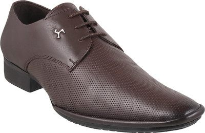 

Mochi Awesome Lace Up For Men(Brown, 12;brown