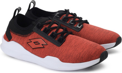 

Lotto Amerigo Running Shoes For Men(Red, Black
