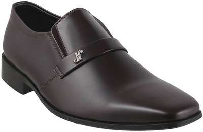 

J.Fontini Awesome Slip On For Men(Maroon, 44;maroon