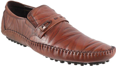 

J.Fontini Awesome Slip On For Men(Brown, 12;brown