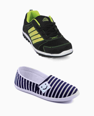 

Asian Women's Combo Pack of 2 sports and casual shoes Walking Shoes For Women(Multicolor
