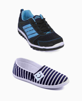 

Asian Women's Combo Pack of 2 sports and casual shoes Casuals For Women(Multicolor