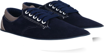 

Peter England PE Canvas Shoes For Men(Blue