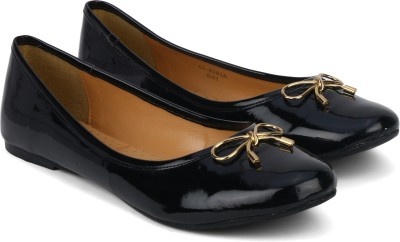 

Carlton London CLL-4235 Ballerina For Women(Black, Gold