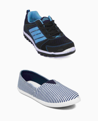 

Asian Women's Combo Pack of 2 sports and casual shoes Casuals For Women(Multicolor