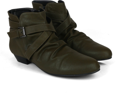 

Carlton London CLL-4110 Boots For Women(Khaki