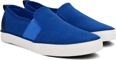 

Peter England PE Canvas Shoes For Men(Blue, Navyblue