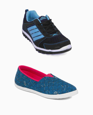 

Asian Women's Combo Pack of 2 sports and casual shoes Casuals For Women(Multicolor