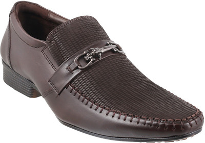 

Mochi Awesome Slip On For Men(Brown, 12;brown
