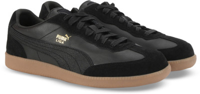 

Puma Liga Leather Sneakers For Men(Black, Puma black-puma black