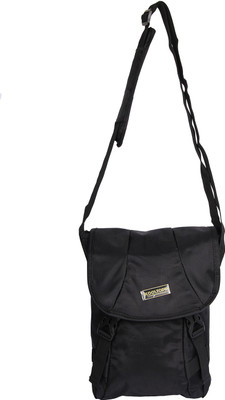 

KOOLTOPP Men & Women Casual Black Polyester Sling Bag