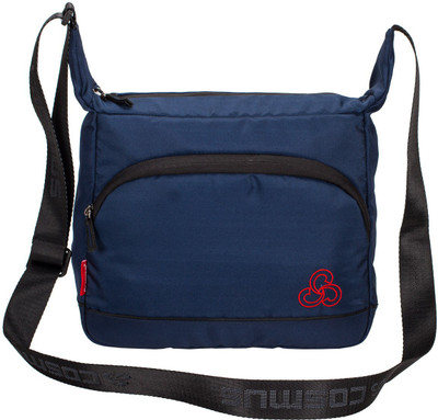 

Cosmus Men Casual Blue Polyester Sling Bag