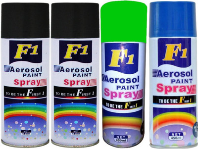 

V T Eye Multicolor Spray Paint 450 ml(Pack of 4)