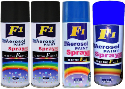 

V T Eye Multicolor Spray Paint 450 ml(Pack of 4)
