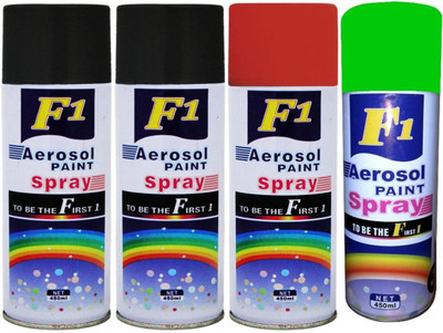 

V T Eye Multicolor Spray Paint 450 ml(Pack of 4)