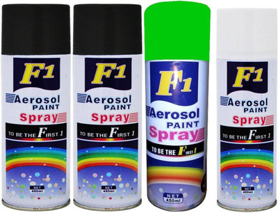 

V T Eye Multicolor Spray Paint 450 ml(Pack of 4)