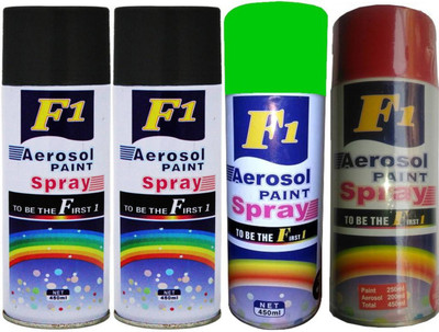 

V T Eye Multicolor Spray Paint 450 ml(Pack of 4)