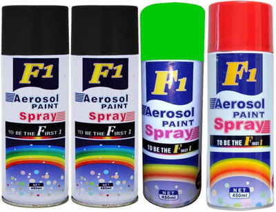 

V T Eye Multicolor Spray Paint 450 ml(Pack of 4)