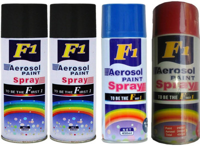 

V T Eye Multicolor Spray Paint 450 ml(Pack of 4)