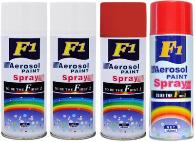 

V T Eye Multicolor Spray Paint 450 ml(Pack of 4)