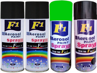 

V T Eye Multicolor Spray Paint 450 ml(Pack of 4)