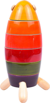 

Playthings Rocket Ring Set(Multicolor)
