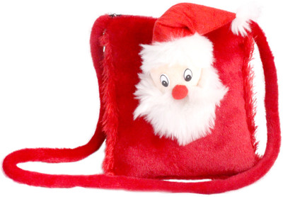 

Tickles Santa Clause Sling Purse Bag - 27 cm(Pink)