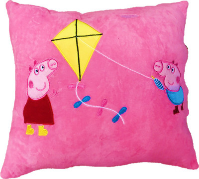 

CREATIVEVILLA STUFFED SOFT PINK SMILEY CUSHION 35 CM - 35 cm(Pink)