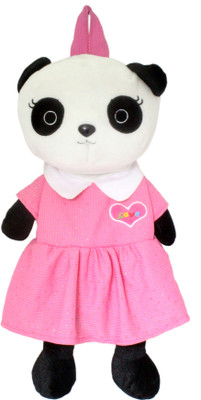 

Tickles Panda Soft toy Nursery bag - 40 cm(Pink)