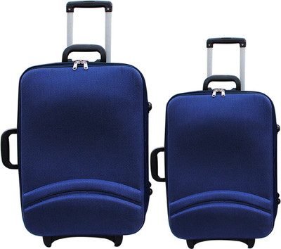 

PRRIZE WORLD High Quality Imported Combo +20 Check-in Luggage -  inch(Blue